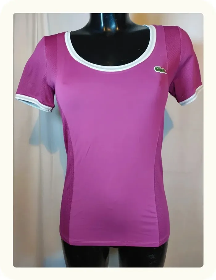Tee shirt sport femme Lacoste