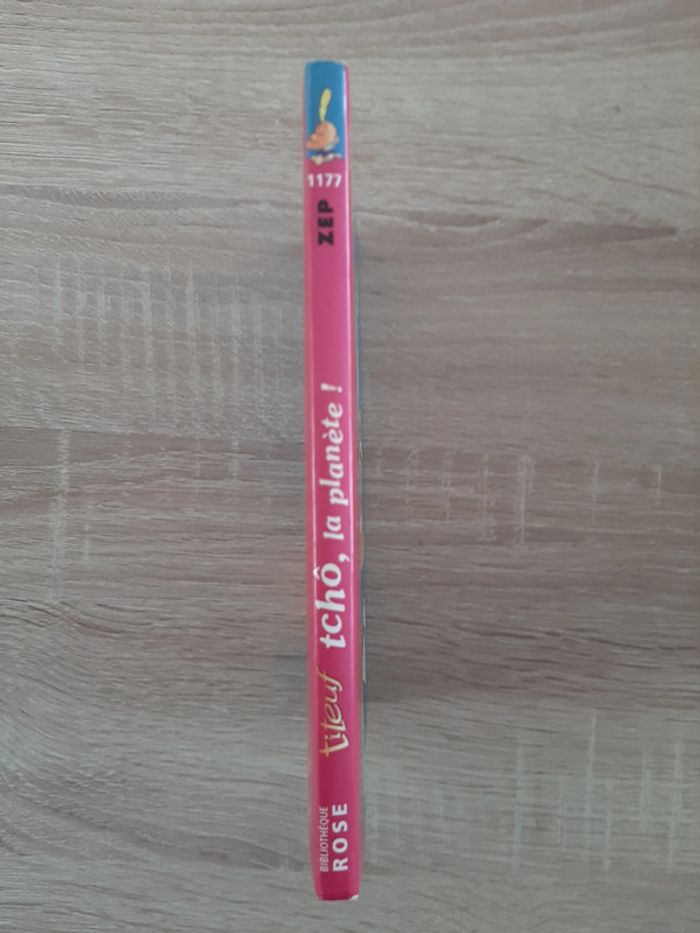 Livre jeunesse Titeuf tome 7 - Tchô, la planète ! - Bibliothèque Rose - photo numéro 3