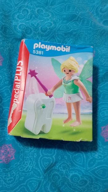 Playmobil 5381 neuf Fée avec boîte à dents de lait
