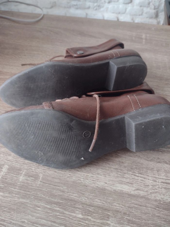 Bottines marron san marina taille 37 - photo numéro 3