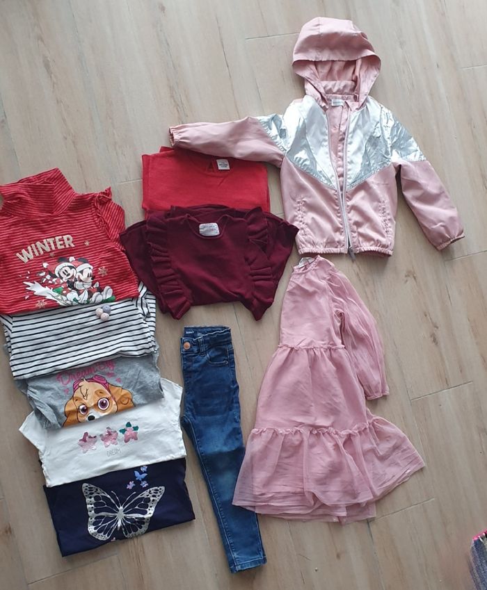 Lot fille 4 ans, 104cm