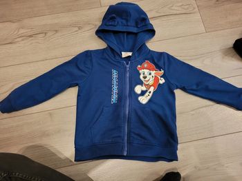 Gilet zippé pat patrouille 5 ans