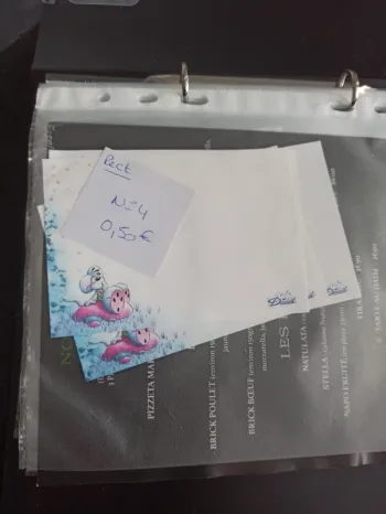 Feuille Diddl rectangulaire 4 0,50€