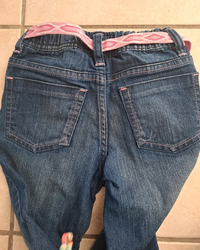 Jean taille élastique 4 ans 👧 Complices en TBE - photo numéro 3