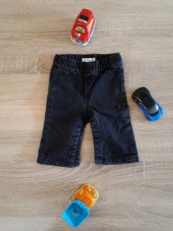 pantalon jean noir 3 mois Petit kimbaloo