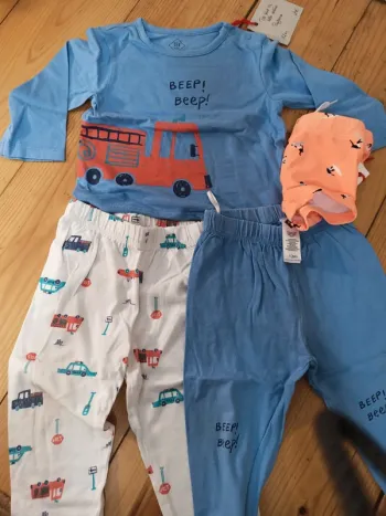 Pyjama léger garçon 12 mois