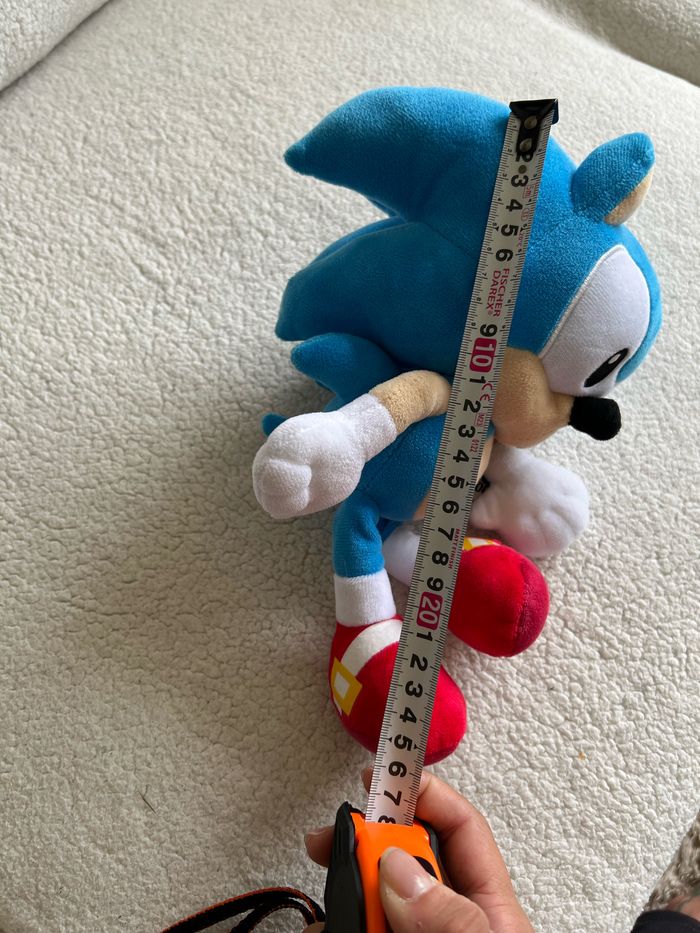 Peluche sonic - photo numéro 3