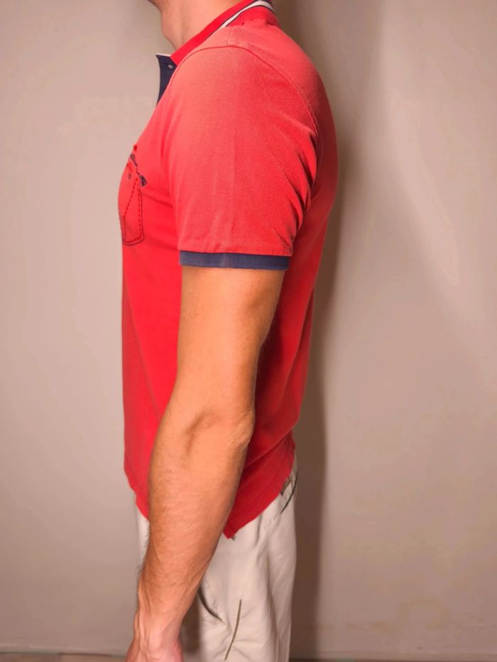 Polo Harmont & Blaine Homme Taille S Rouge - photo numéro 4