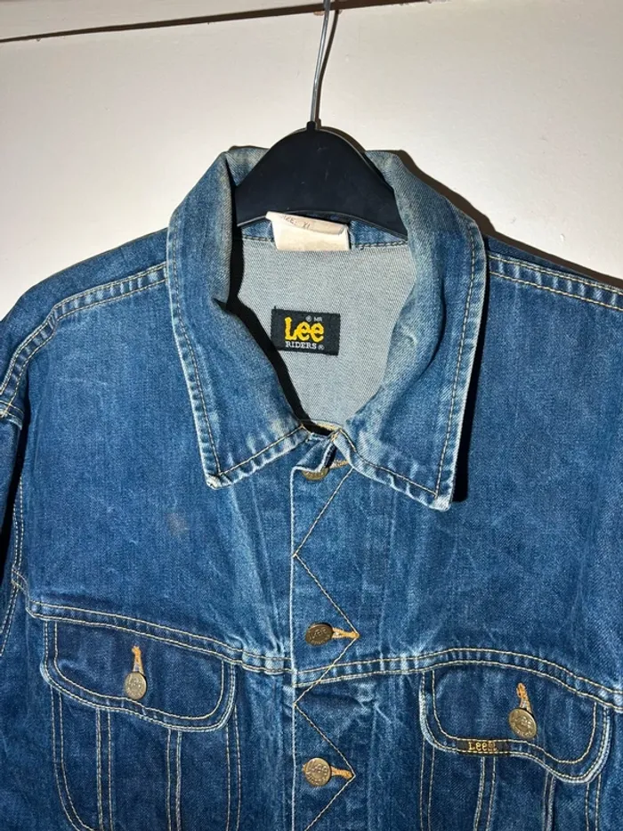 Veste en jean lee riders - photo numéro 3