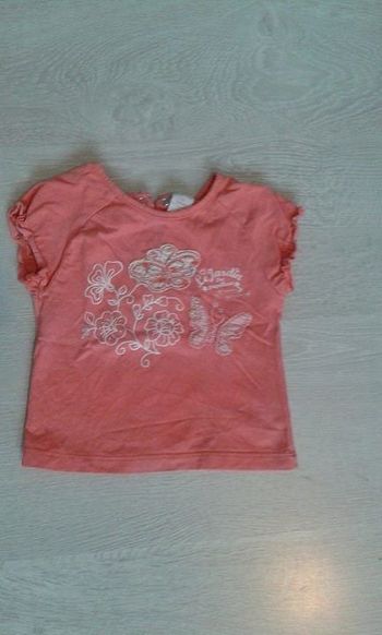 maillot manches courtes fille 12 mois