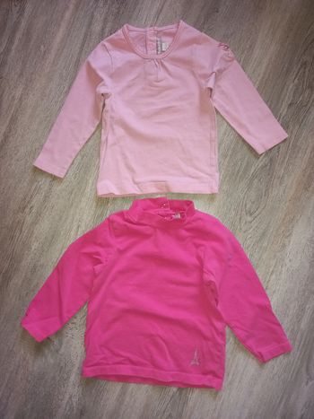 2 tee shirt manche longue orchestra taille 18 mois