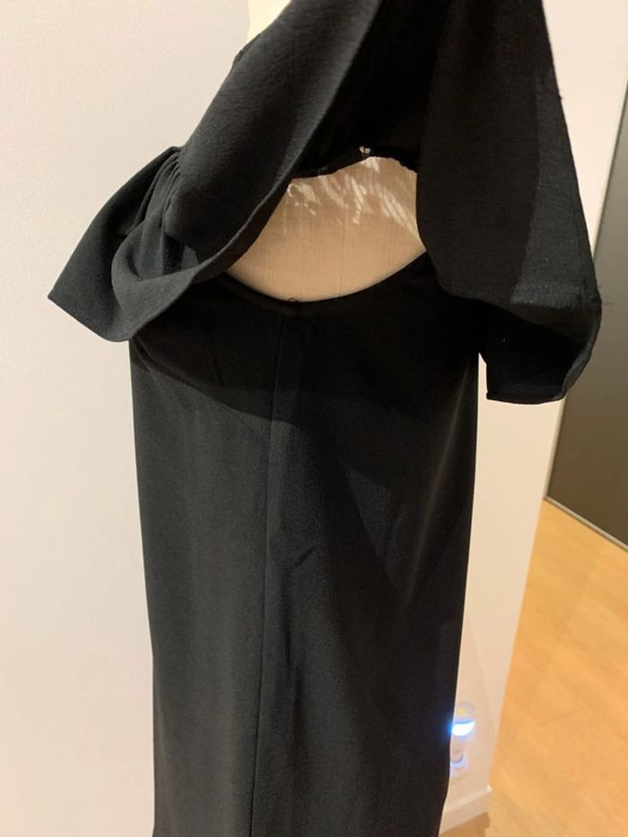 Superbe Robe noire avec dentelle 🌸 34 XS - photo numéro 4