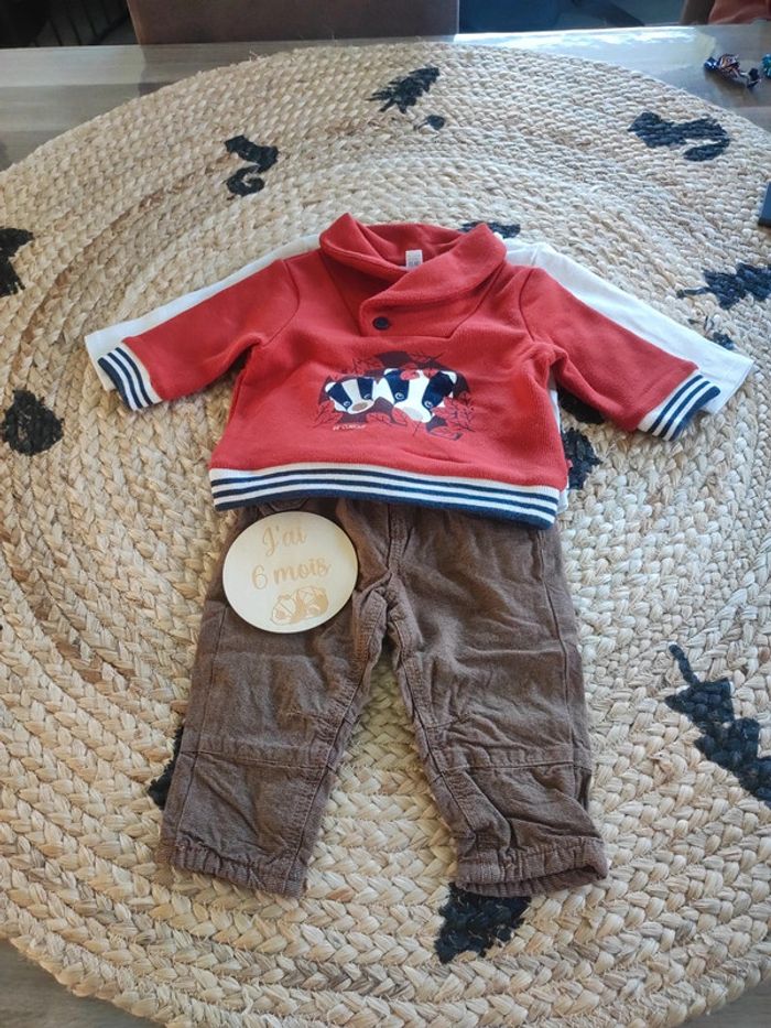 Ensemble bébé garçon 6 mois - photo numéro 2
