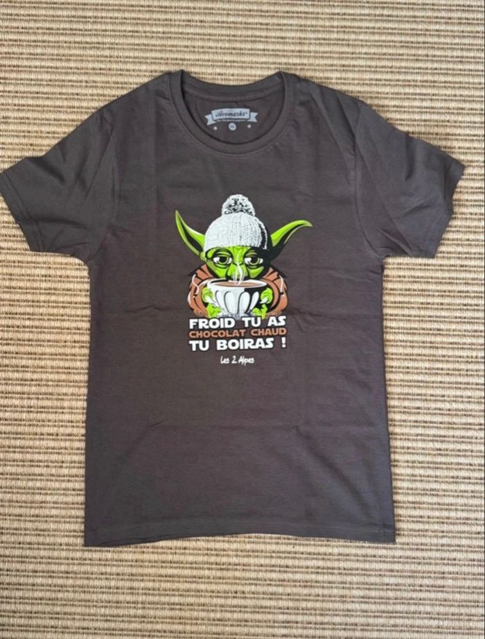 T-shirt rigolo Maitre yoda 14 ans - photo numéro 1