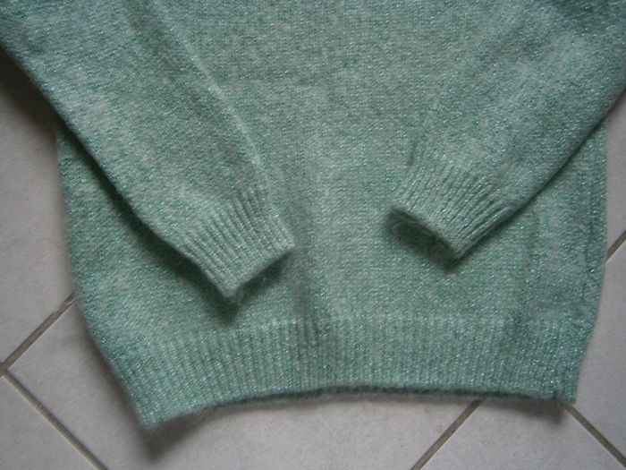 Pull ML vert MAISON ANJE Taille S - photo numéro 4