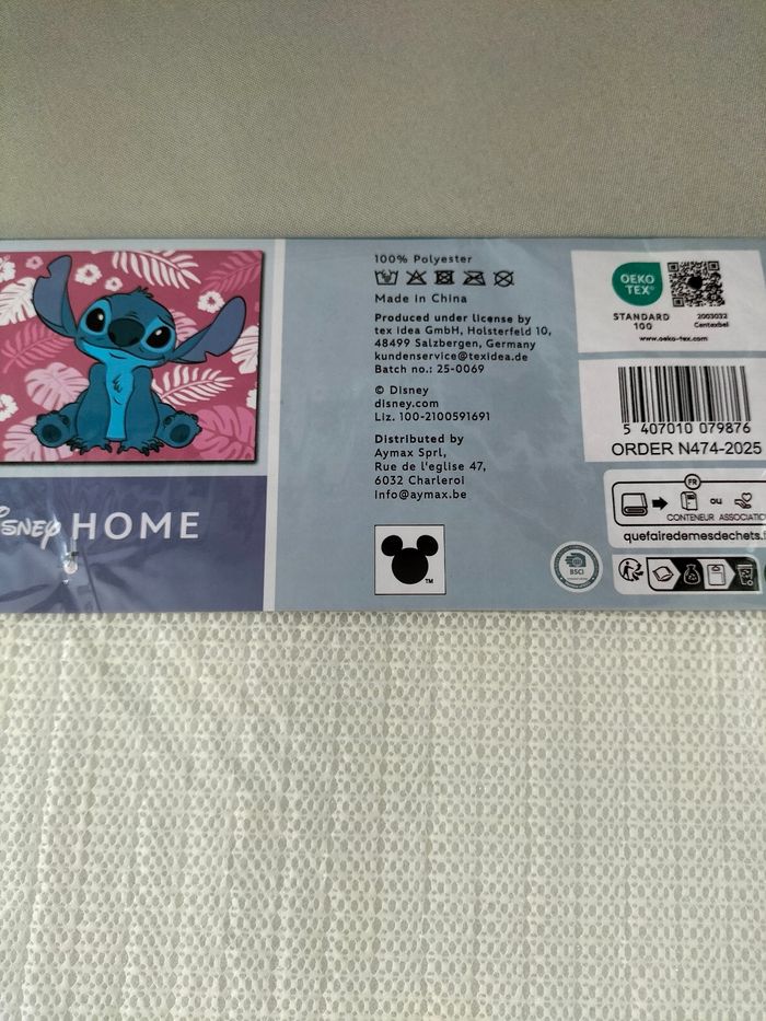 🩷 Tapis en mousse Stitch - Disney - 40x60 cm - Neuf 🩷 - photo numéro 4
