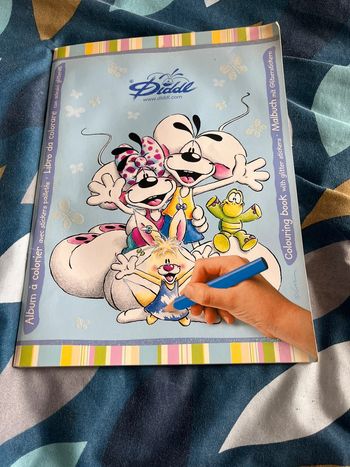 Livre coloriage diddl