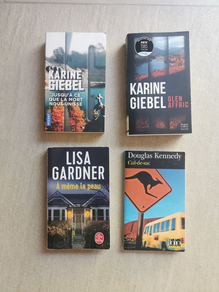 Karine Giebel, Lisa Gardner et Douglas Kennedy
