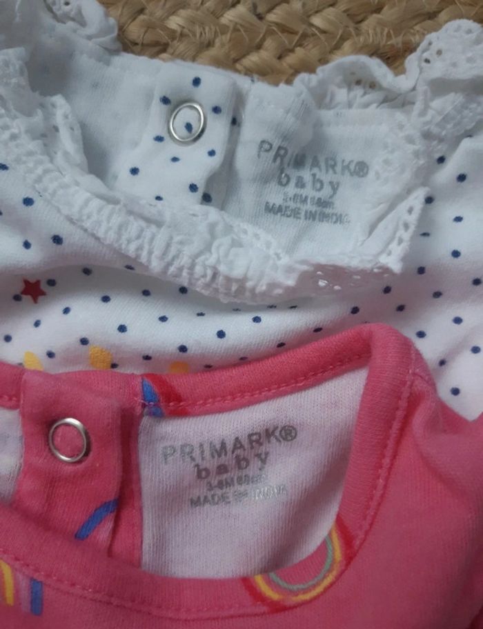 Lot de 2 barboteuses Primark 68 cm - photo numéro 4