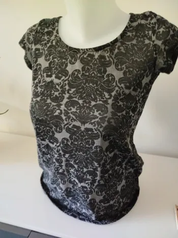 #tee shirt#motif fleuri
