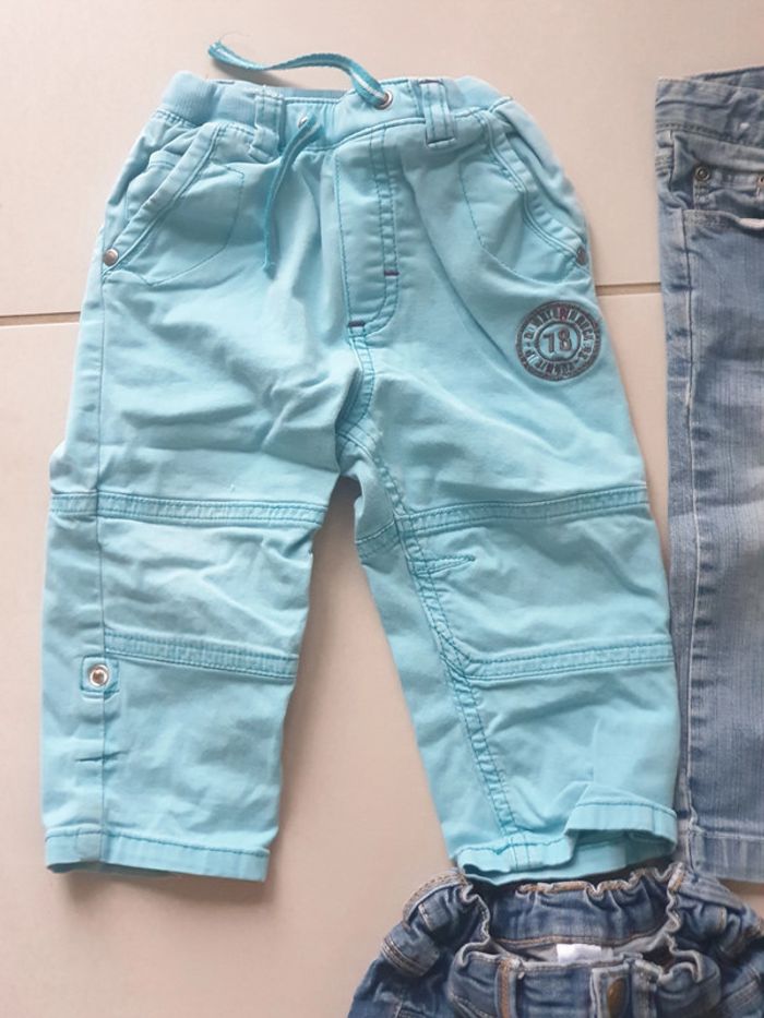 3 pantalons 12 mois - photo numéro 3