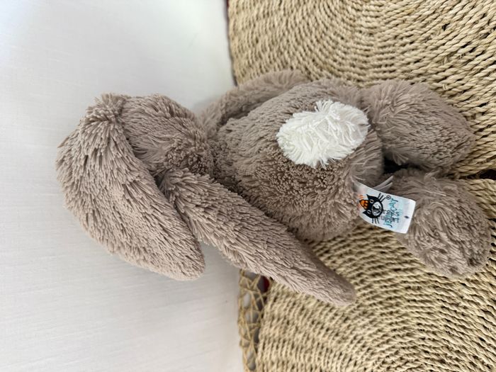 Peluche Bunny Lapin Jellycat taupe clair/beige - photo numéro 5