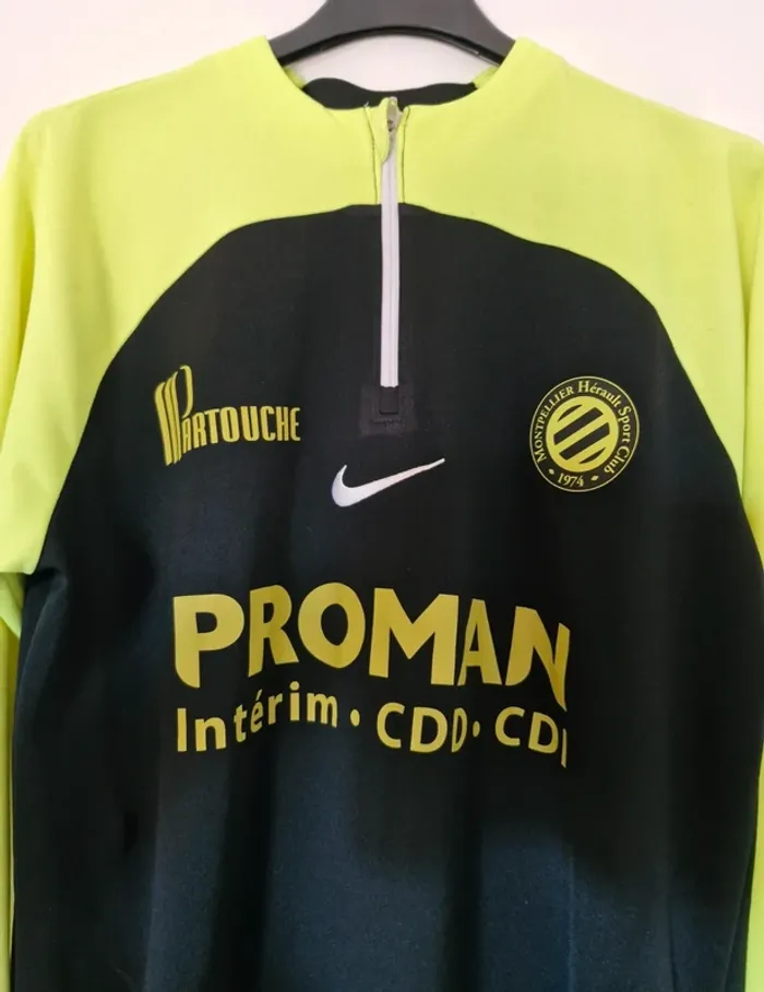 Maillot Shirt Football Training Entraînement Nike Montpellier Hérault Sport Club Taille XS - photo numéro 3