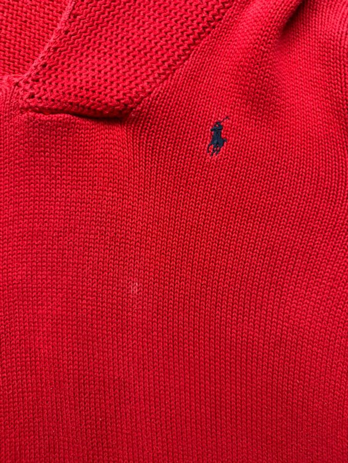 Sweat Ralph Lauren rouge taille XL - photo numéro 9