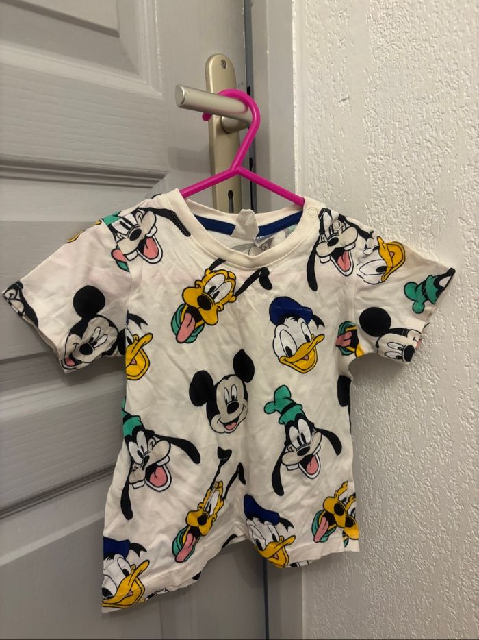 T-shirt manches courtes Disney 9/12 mois