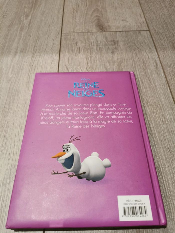 Livre La Reine des Neiges Disney - photo numéro 2