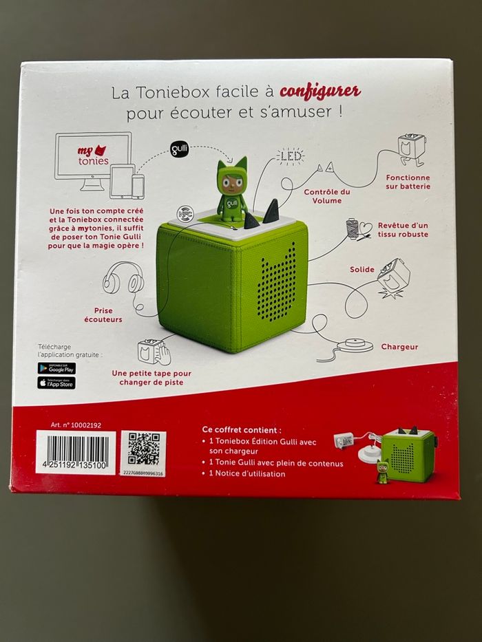 Tonies box édition limitée Gulli + 3 figurines - photo numéro 2
