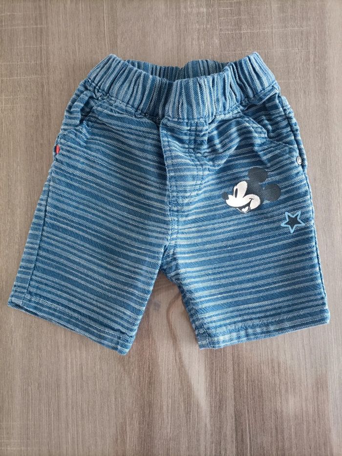 Bermuda/ short Mickey Disney Orchestra 1 mois