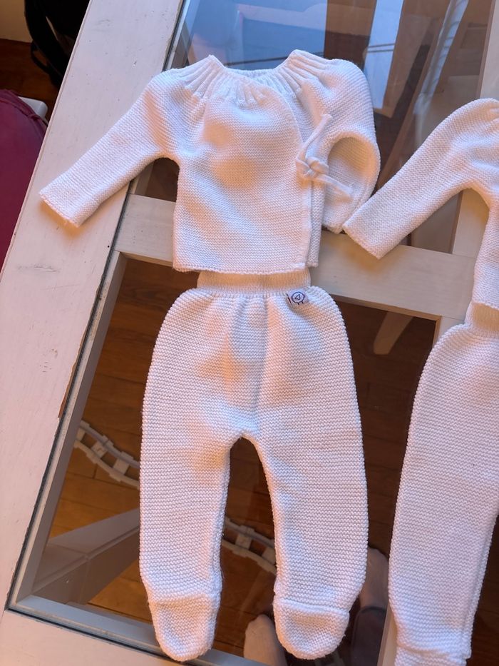 Lot de 9 pyjamas hiver + 11 vêtements - taille 1 mois - photo numéro 4