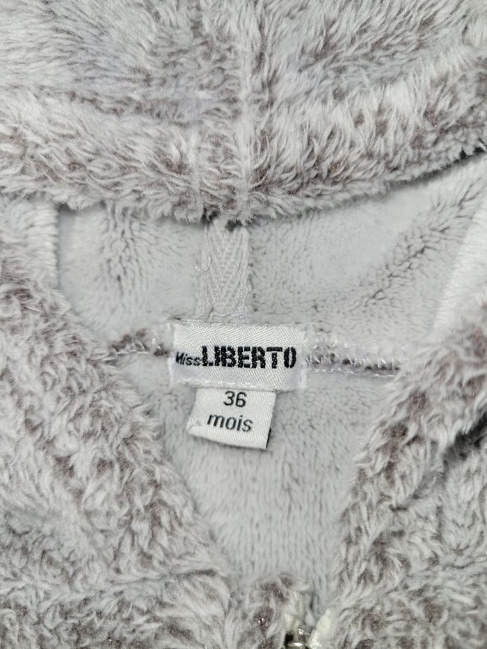 Veste douce fille liberto 36 mois - photo numéro 4