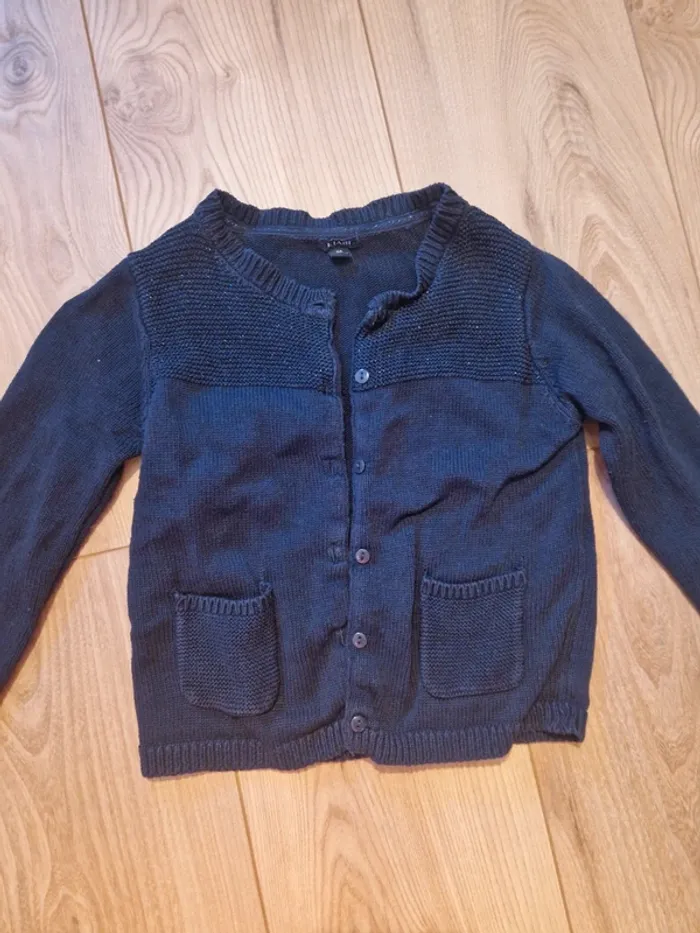 Gilet bleu marine
