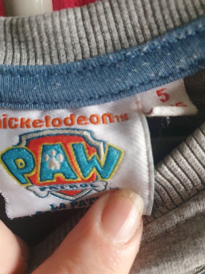 Pull paw patrol T.5ans - photo numéro 3