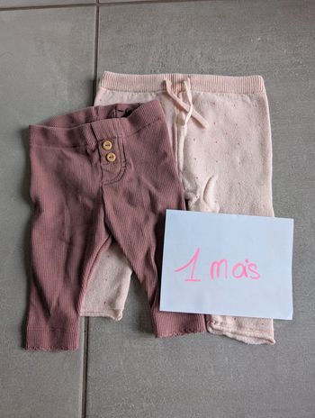 Pantalon/legging lot de 2