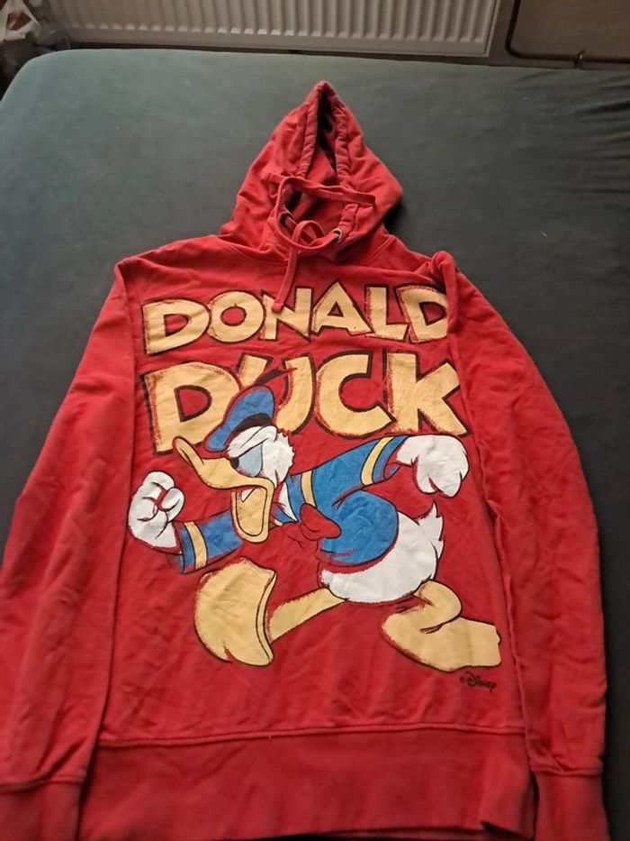 Pull Vintage Disney Donald Duck taille M - photo numéro 2