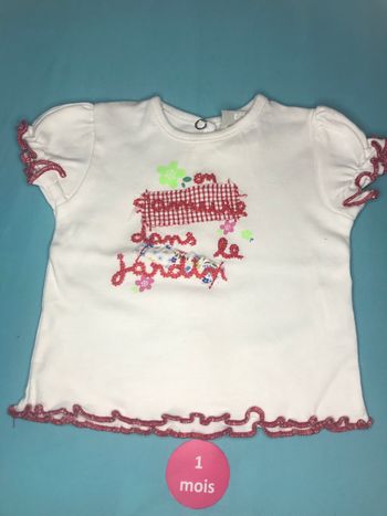 T-shirt 1mois