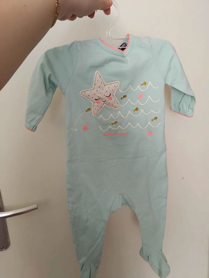 Pyjamas léger fille 6mois - photo numéro 2