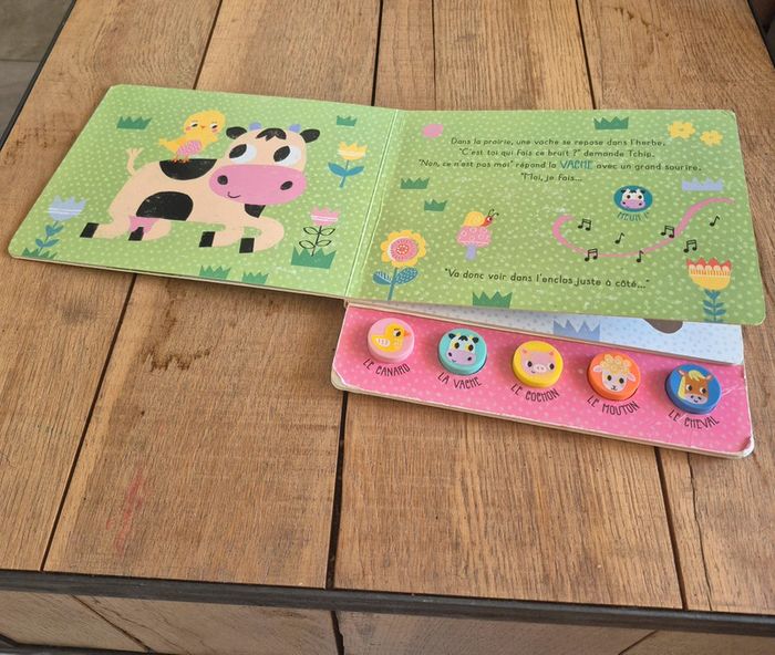 Livre sonore C’est quoi ce bruit ? La ferme / Mon Suishy Sonore / 1,2,3 Soleil 📚🎵 - photo numéro 7