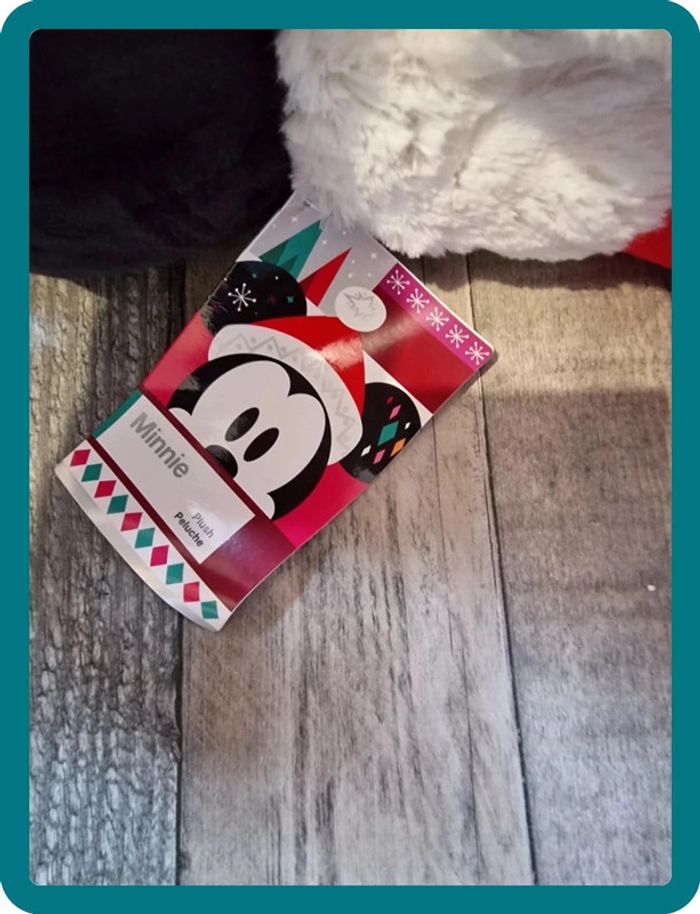 Peluche Noël Minnie - photo numéro 3