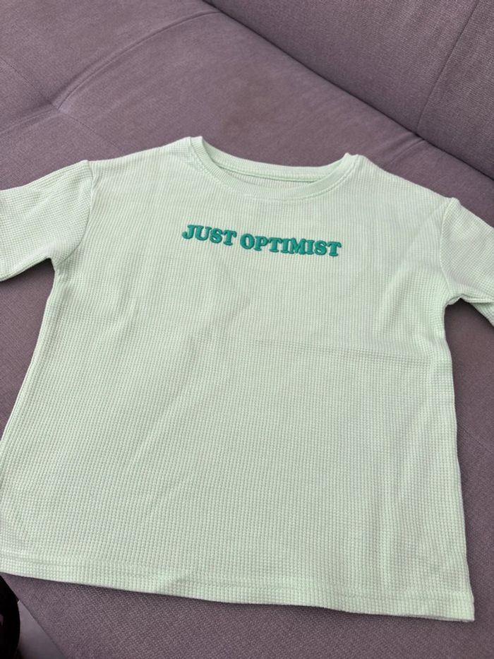 Tee shirt vert