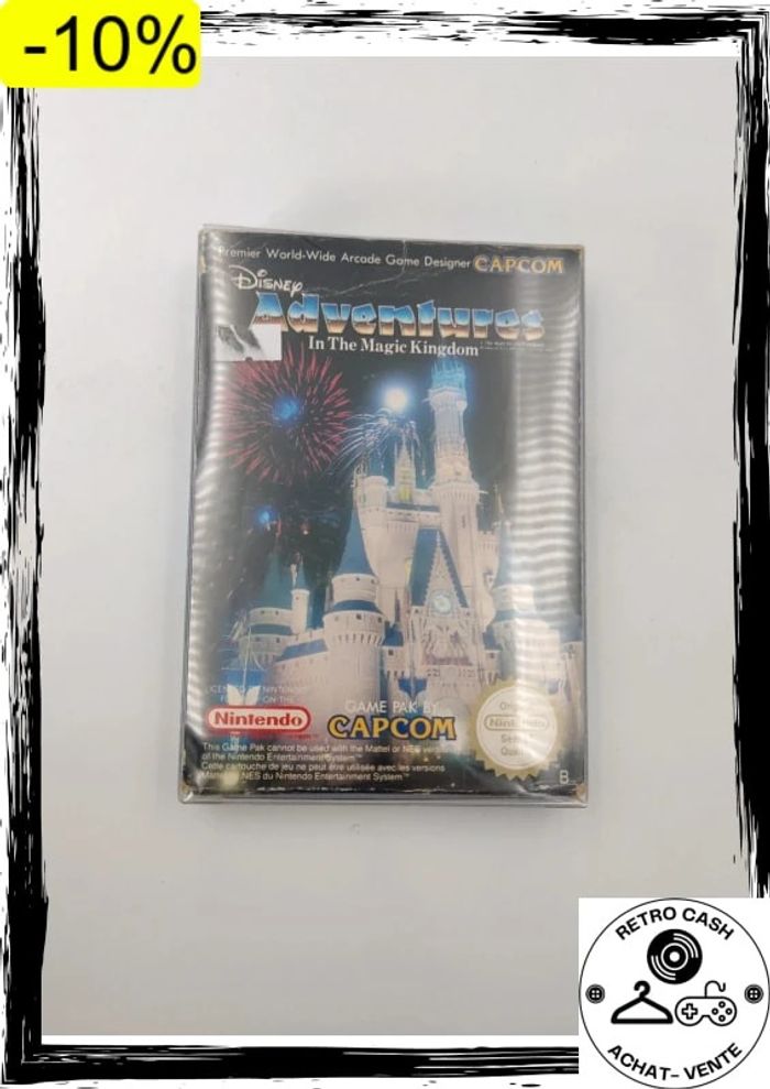 Disney Adventures In The Magic Kingdom / Nintendo nes pal b / FAH-1 complet - photo numéro 13