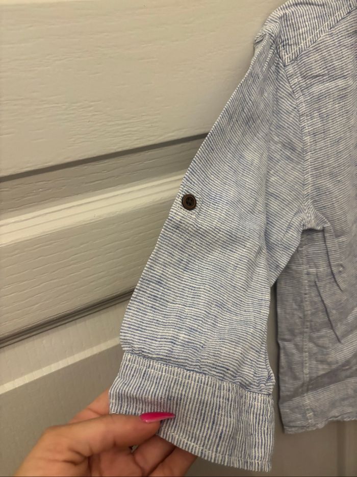 Chemise en lin Zara 5/6 ans - photo numéro 3