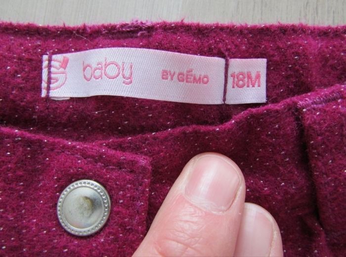 Short Gémo fille 18 mois - photo numéro 3