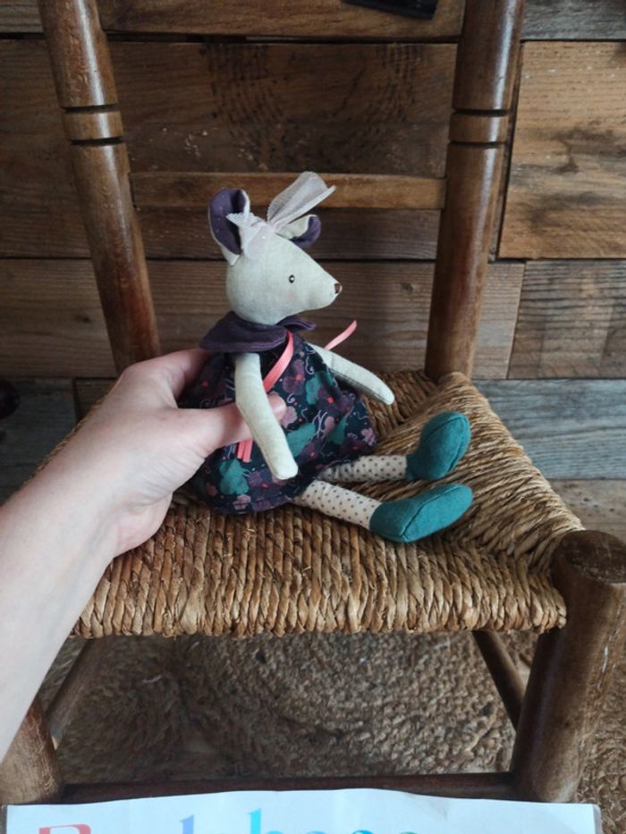 Peluche Sisi la souris moulin roty tbe - photo numéro 6