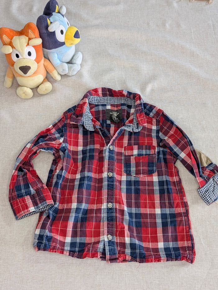 Chemise à carreaux 18 mois