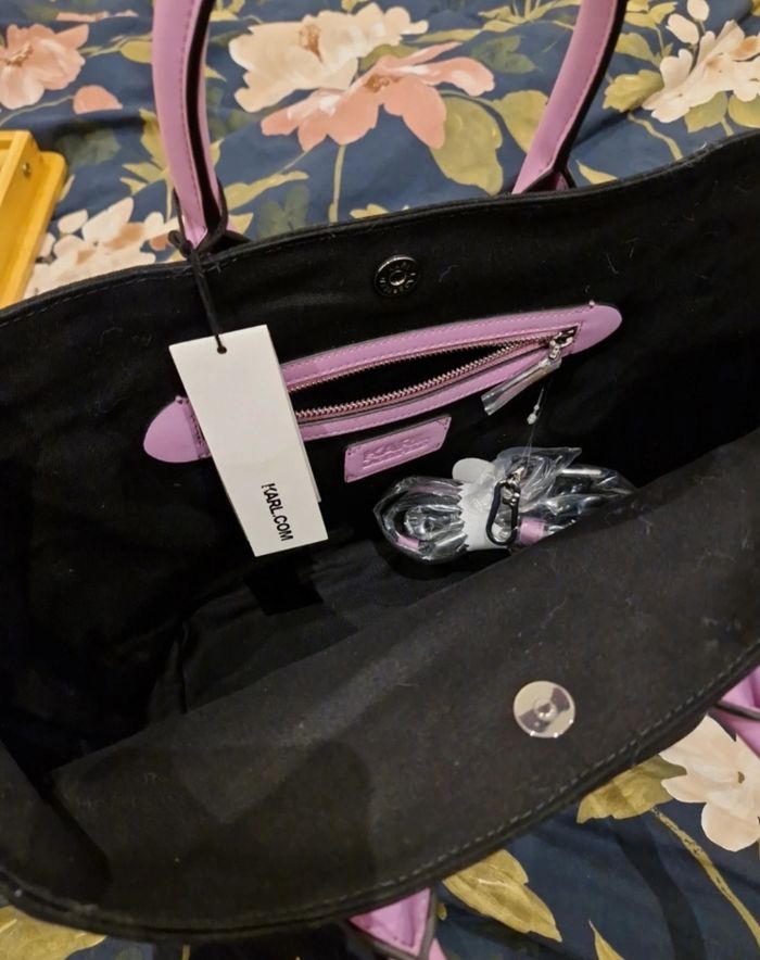 Sac cabas bandoulière karl lagerfeld - photo numéro 4