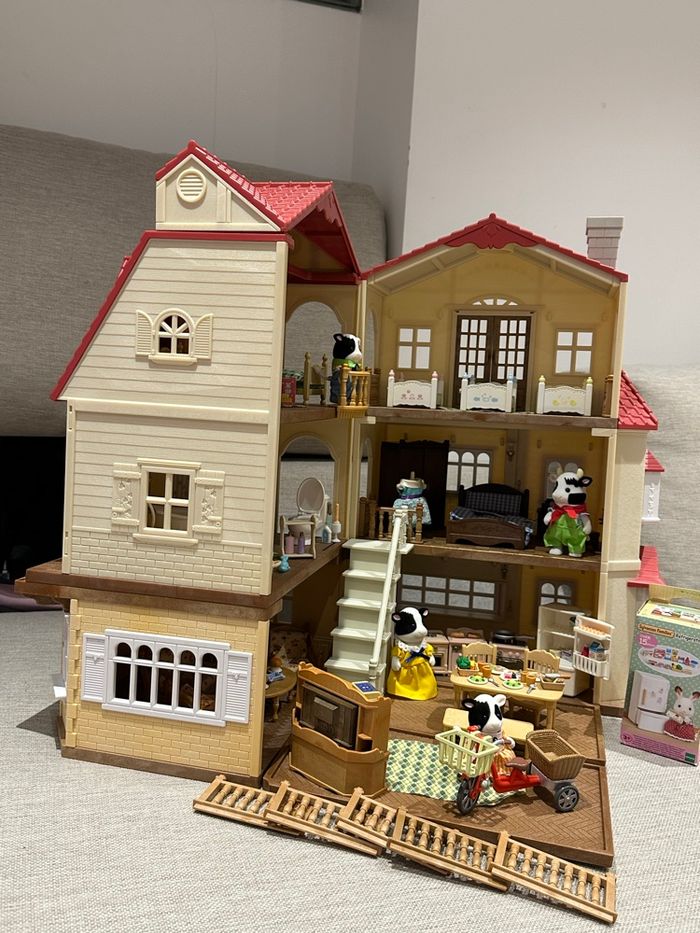 Grand maison éclairée complète et famille vache - photo numéro 10